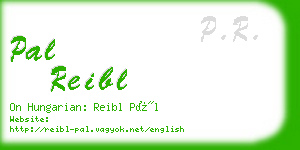 pal reibl business card